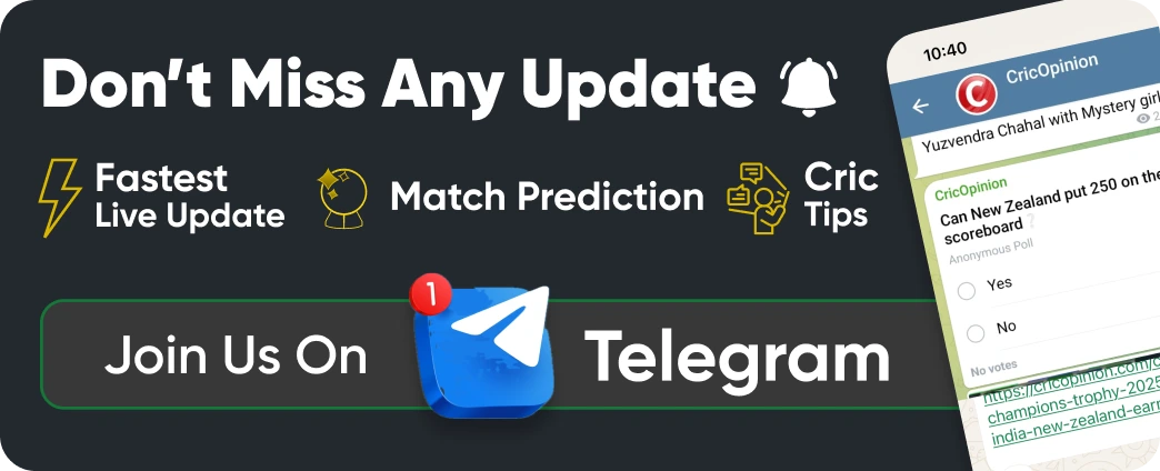 CricOpinion Telegram Channel