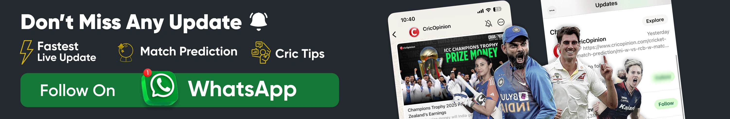 Cricopinion Whatsapp Channel Cricopinion Whatsapp Channel